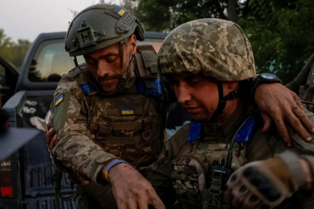 Военнослужащие ВСУ