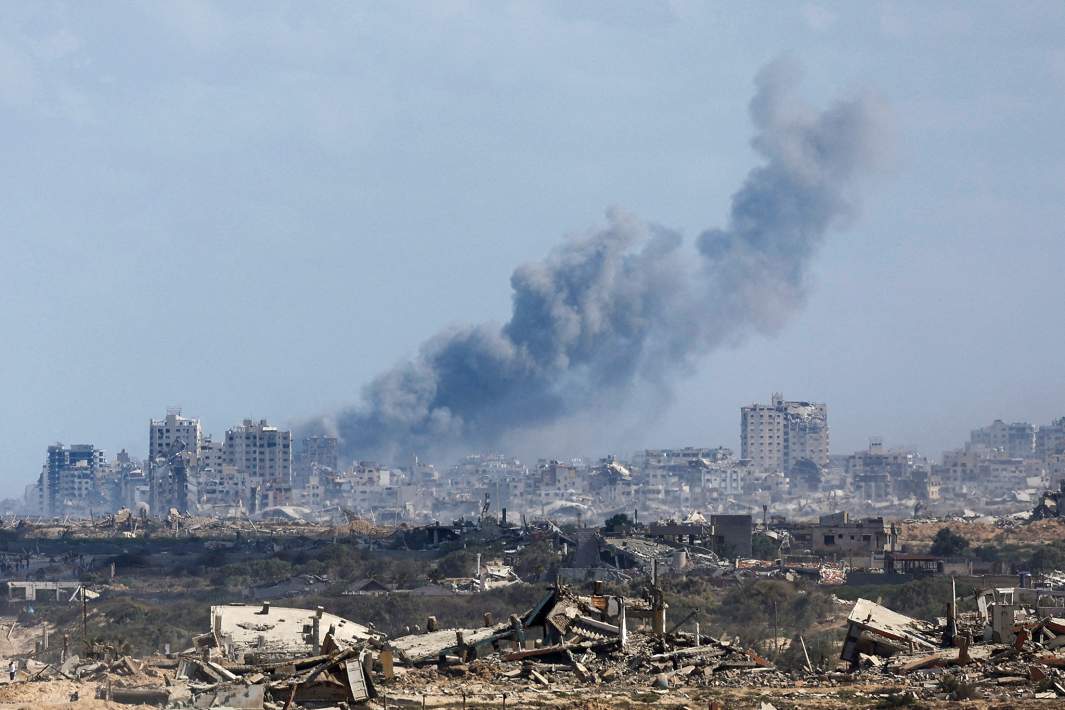 Бомбардировка Газы 