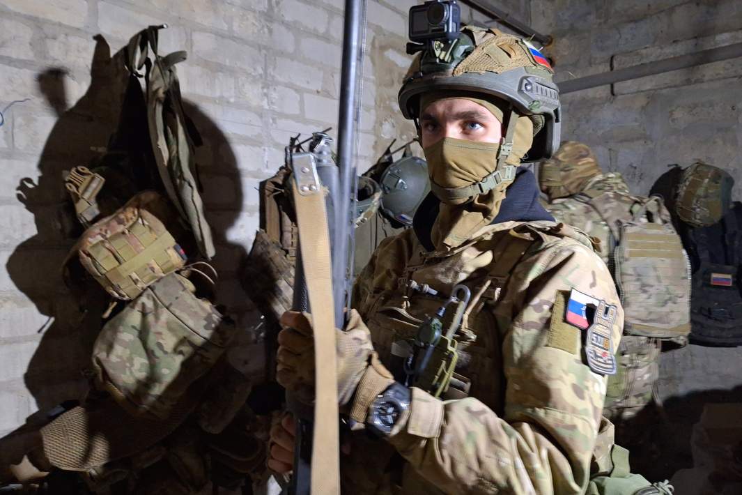 Военнослужащий в зоне СВО 