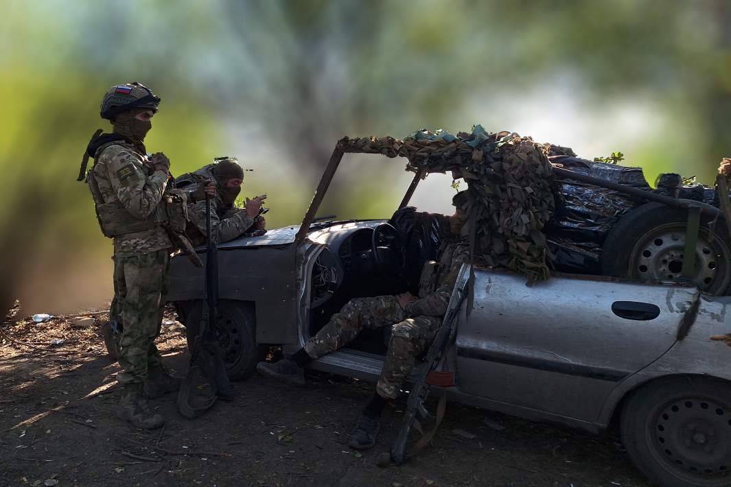Военнослужащие в зоне СВО 