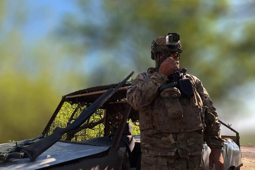 Военнослужащий в зоне СВО 