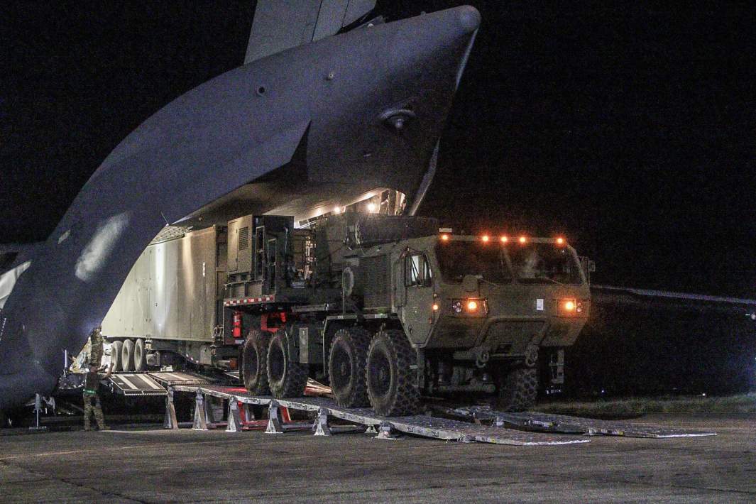 Пусковая установка средней дальности