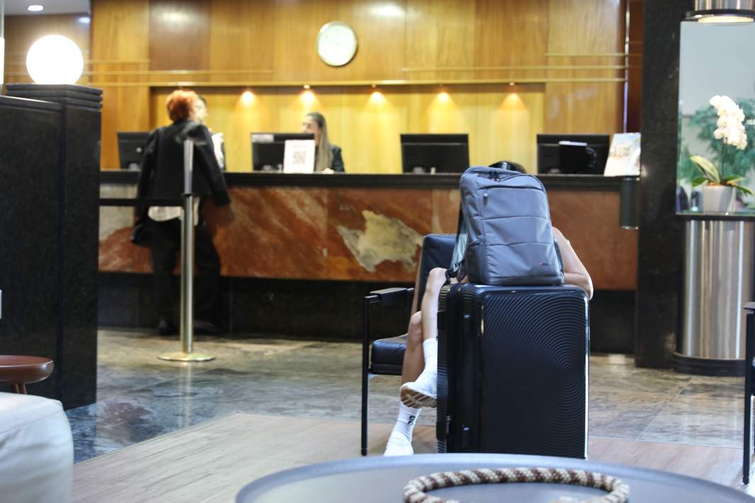 Ресепшен отеля 