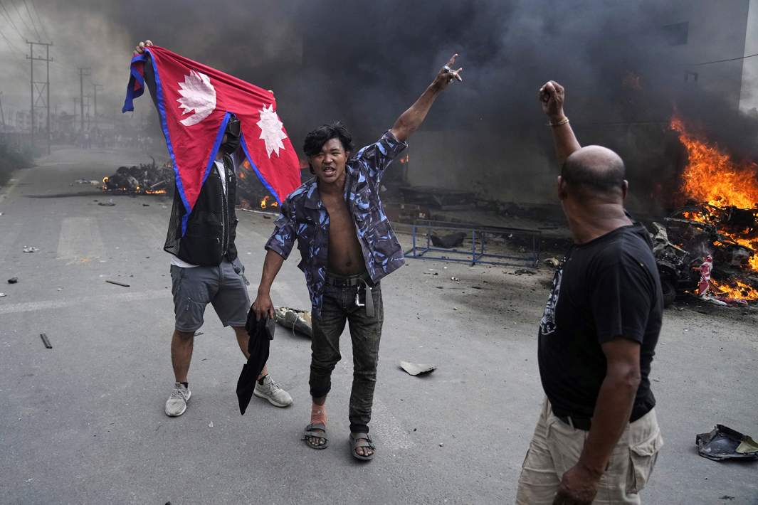 Протесты в Непале