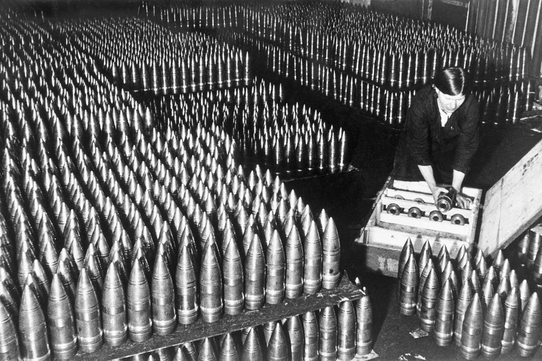 Упаковка снарядов 