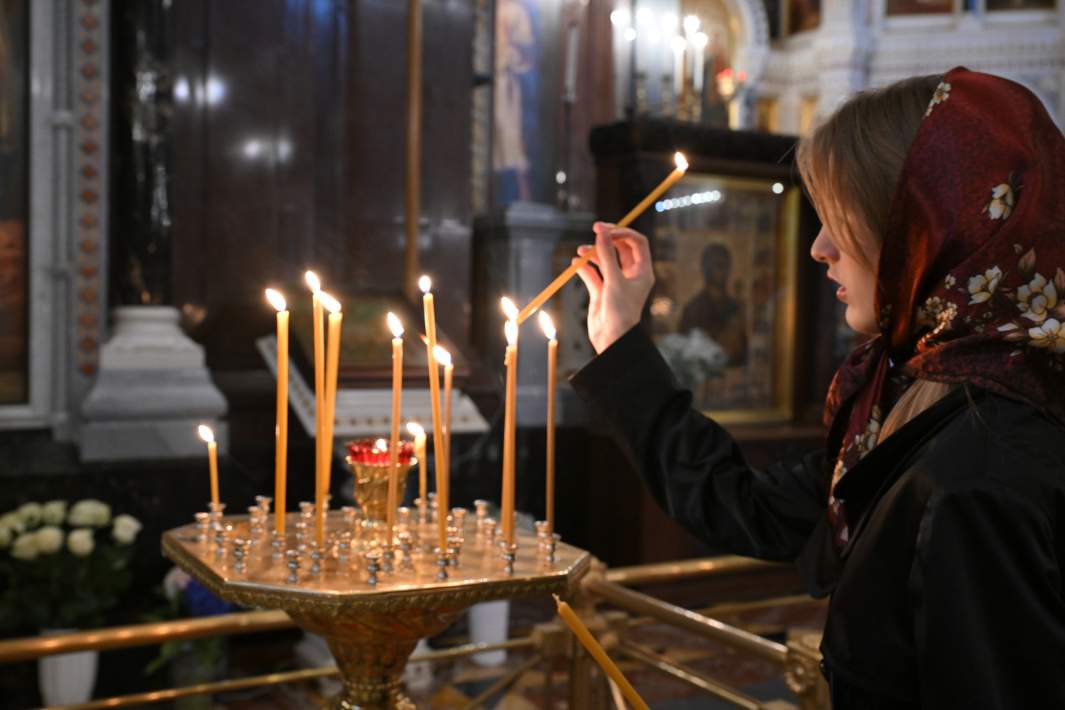 свечи церковь 