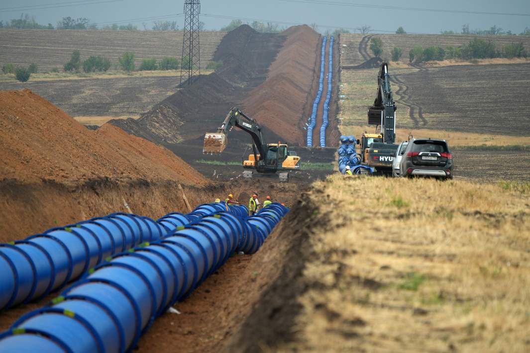 водовод строительство 