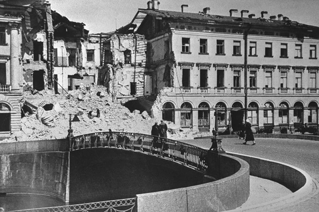 блокадный Ленинград