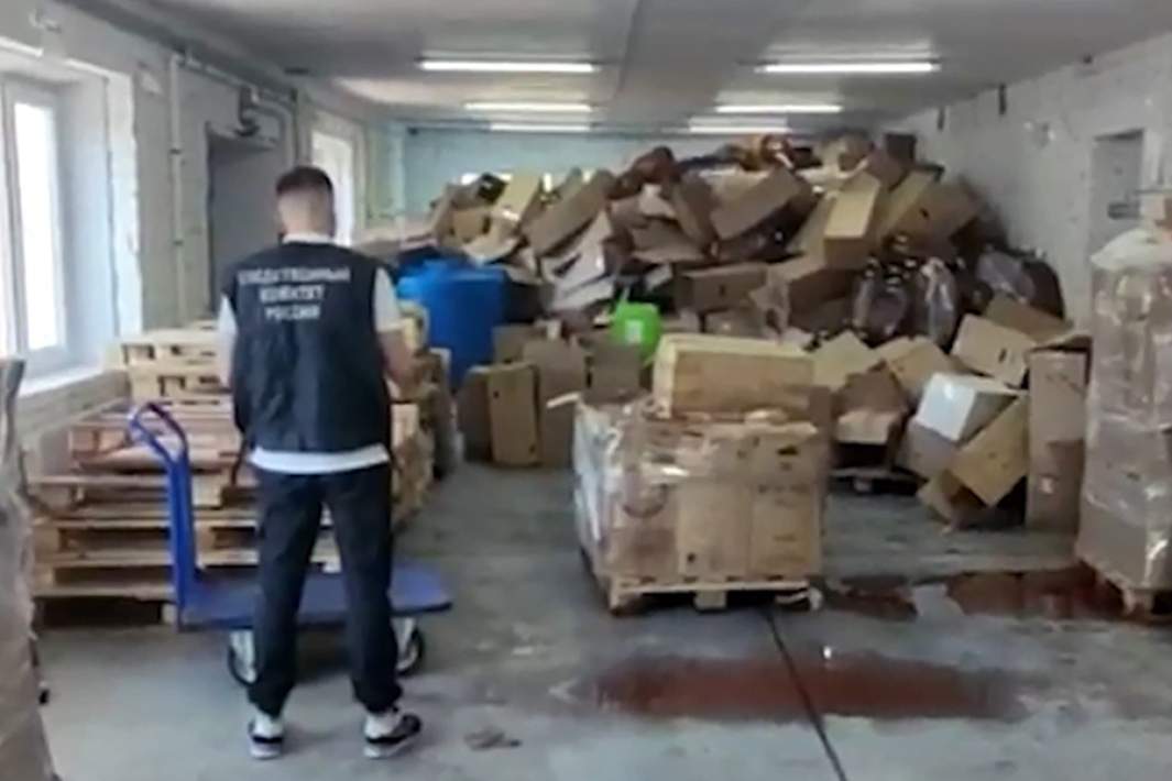 Следственные действия на территории предприятия, производившего алкогольный напиток «Сидр». 2023 год