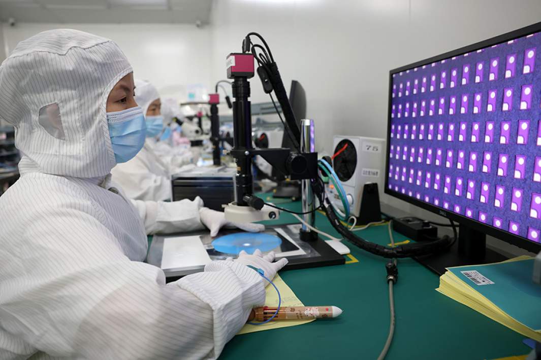 Производство светодиодных чипов