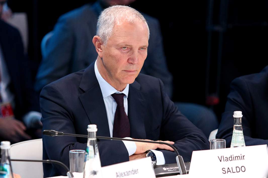 Губернатор Херсонской области Владимир Сальдо на XXVIII Петербургском международном экономическом форуме