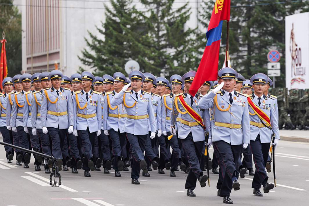 Парад победы в Хабаровске