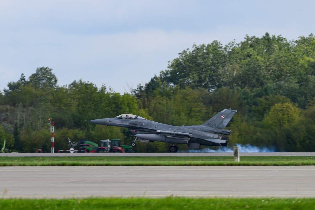 F-16 ВВС Польши 
