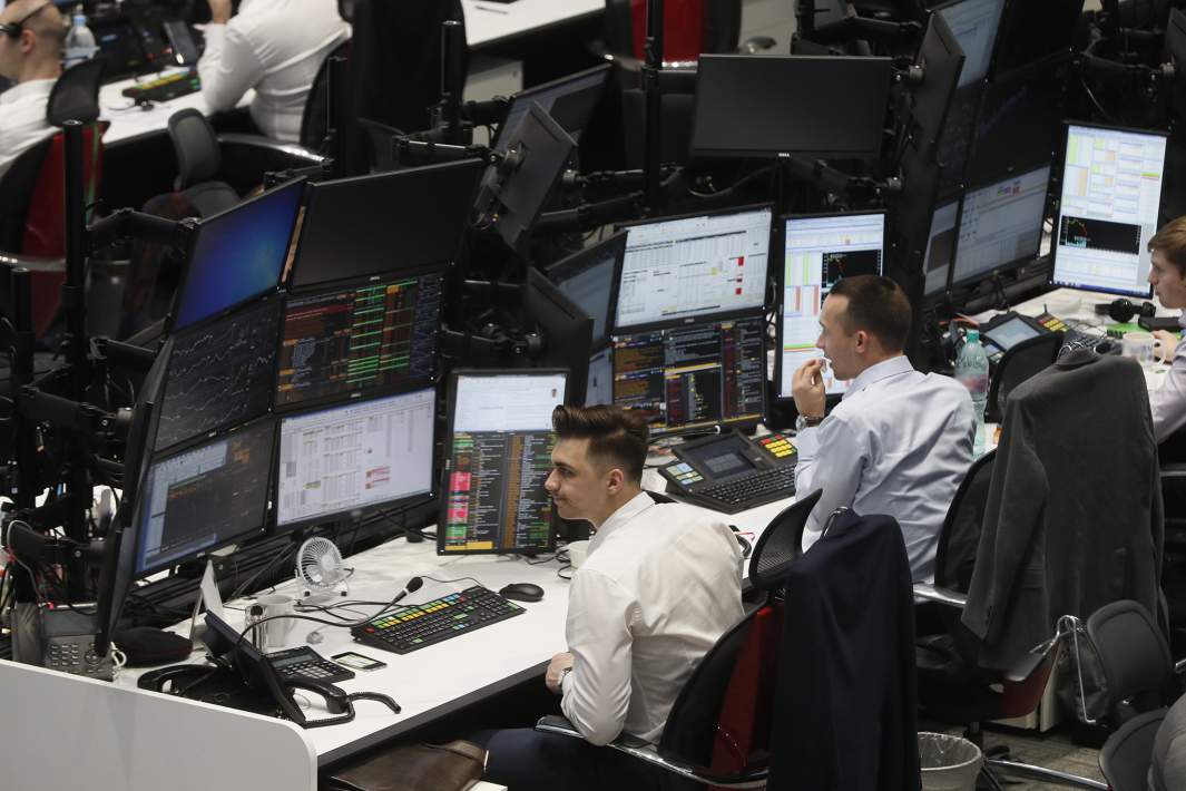 Трейдеры за работой 