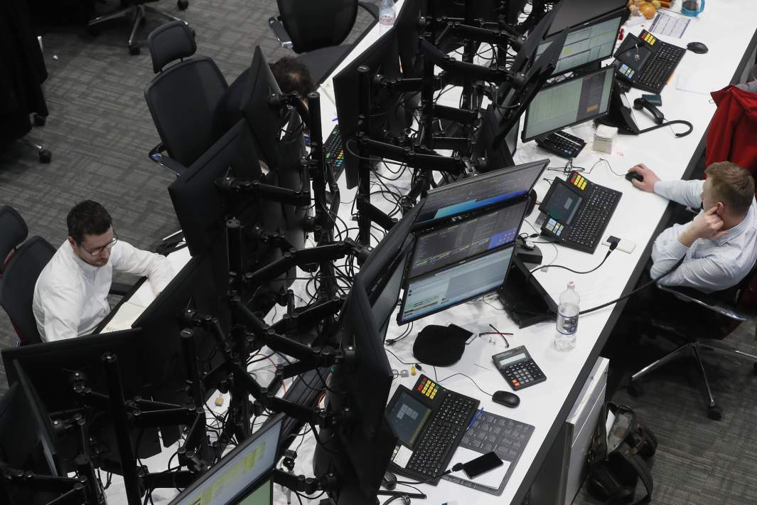 Трейдеры за работой 