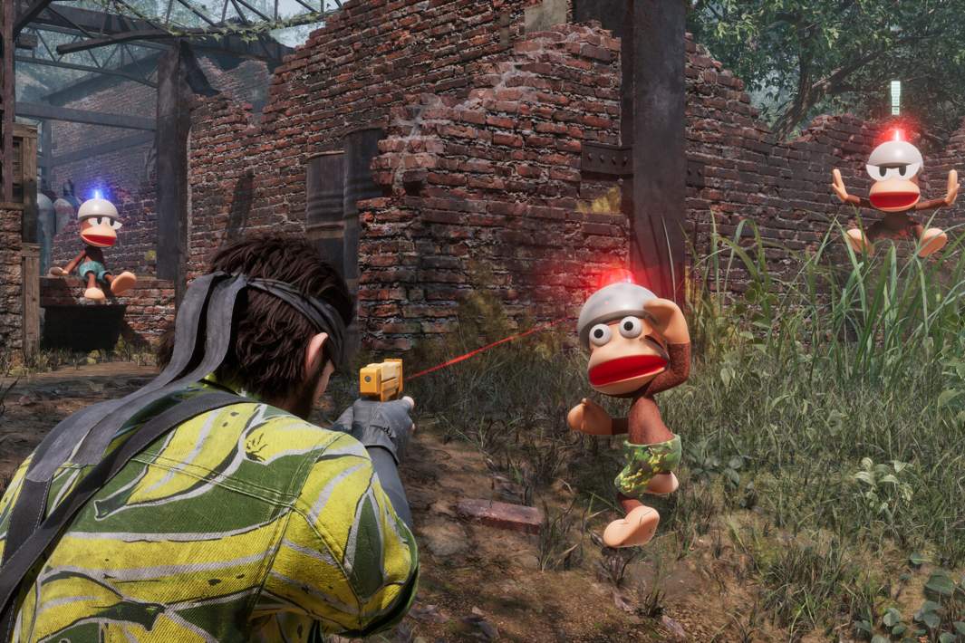 Скриншот из игры Metal Gear Solid 3