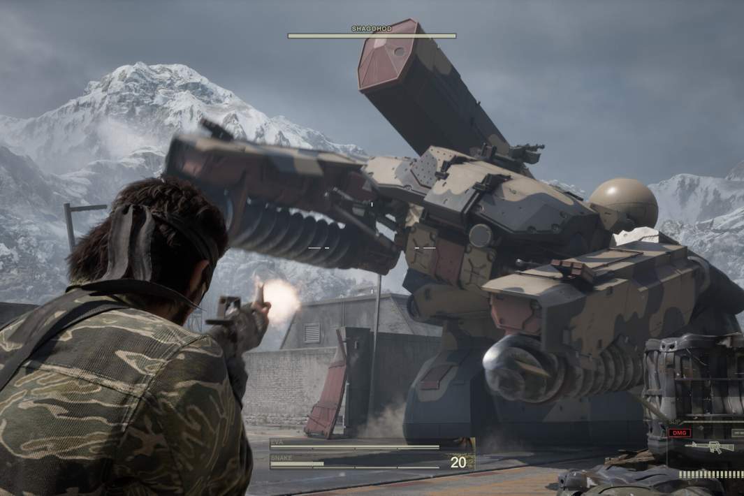 Скриншот из игры Metal Gear Solid 3