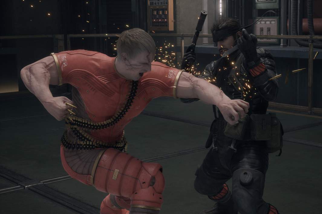 Скриншот из игры Metal Gear Solid 3
