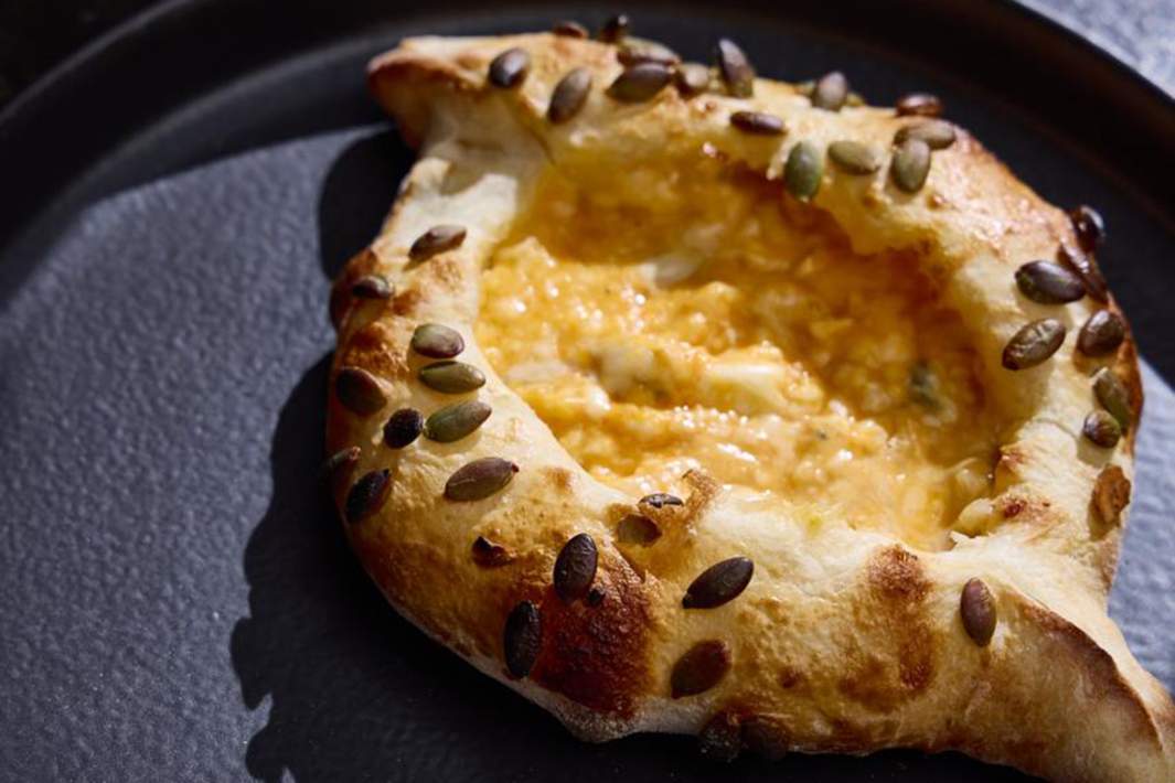 Аджарули с тыквой и сыром дорблю