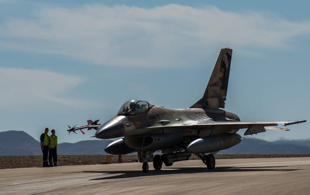 Истребитель F-16 ВВС Израиля