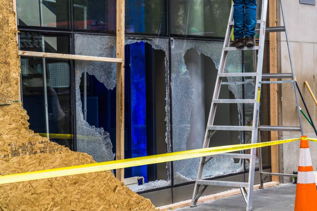 Протесты в США