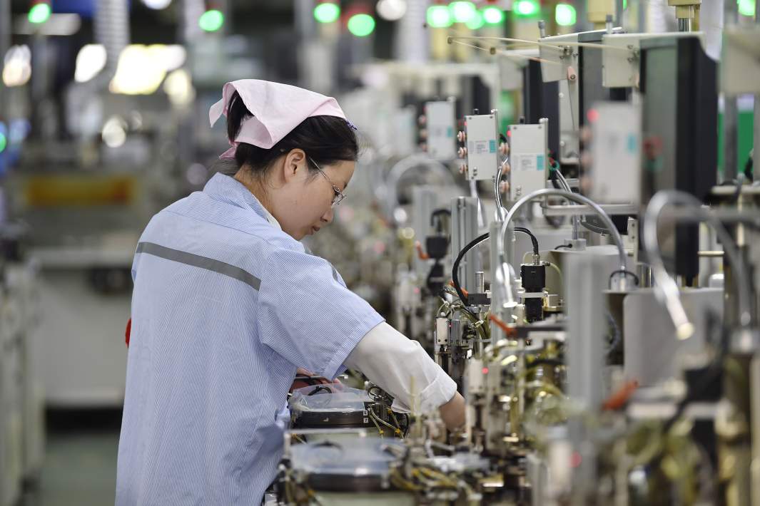 Завод в Китае 