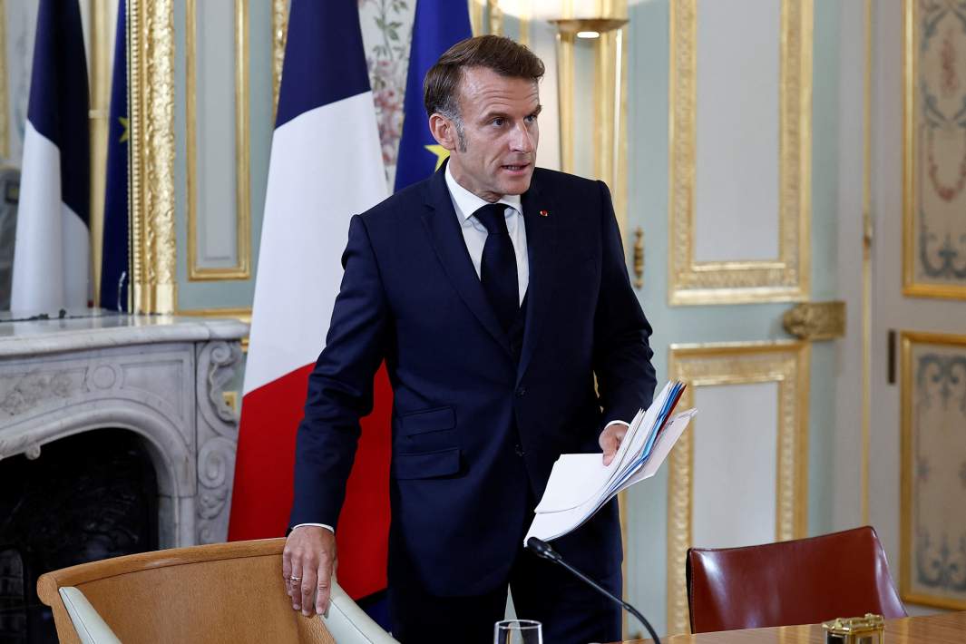 Президент Франции Эммануэль Макрон