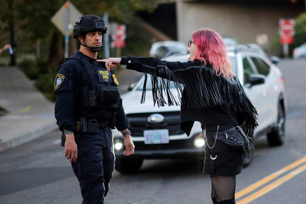 Протесты в США