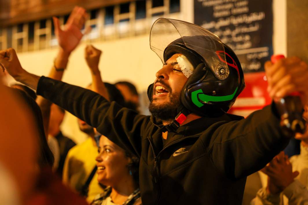 Протесты в Марокко 