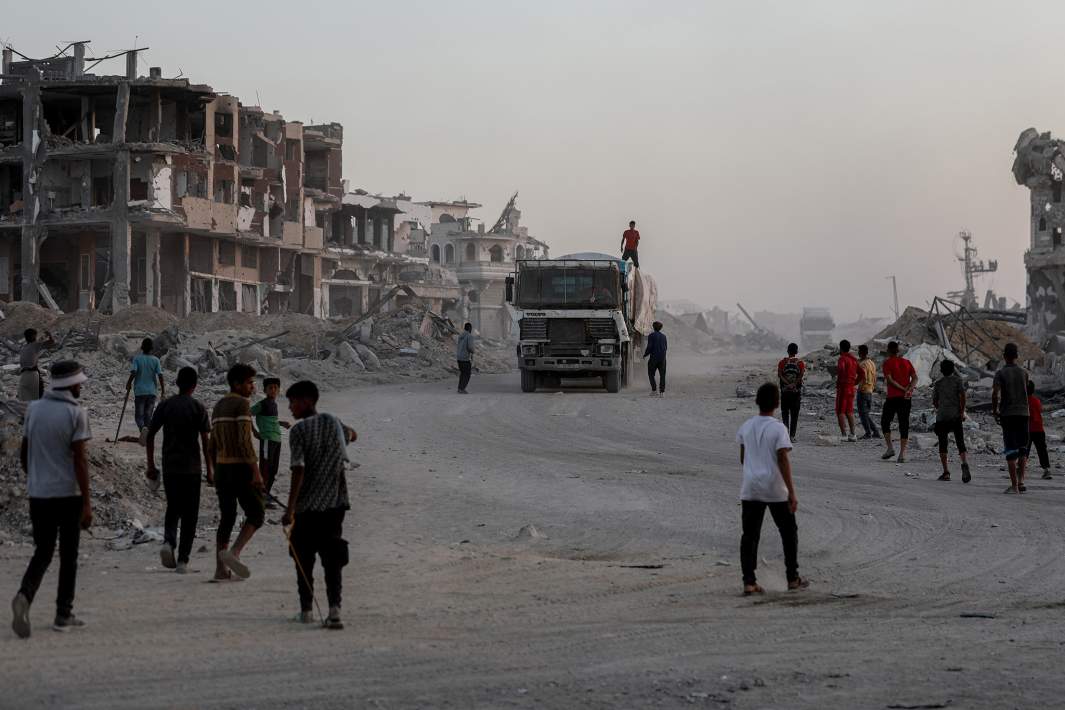 Гуманитарная помощь в Секторе Газа