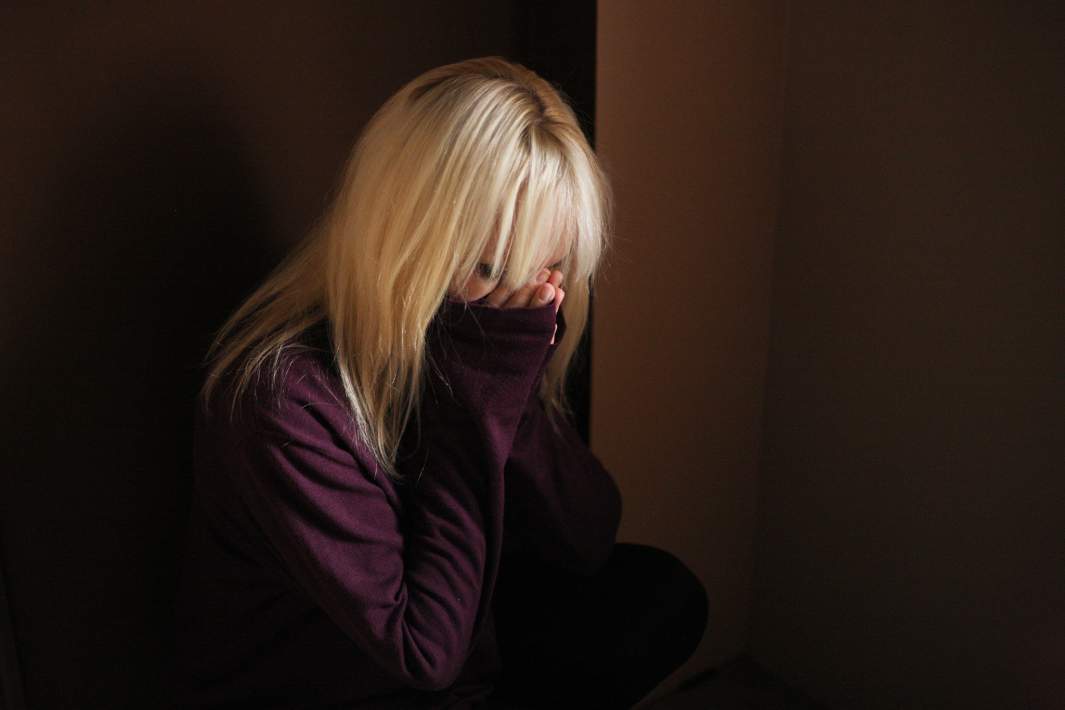 девушка в депрессии