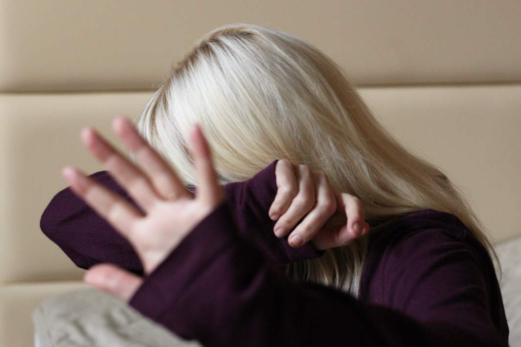 Женщина в депрессии 