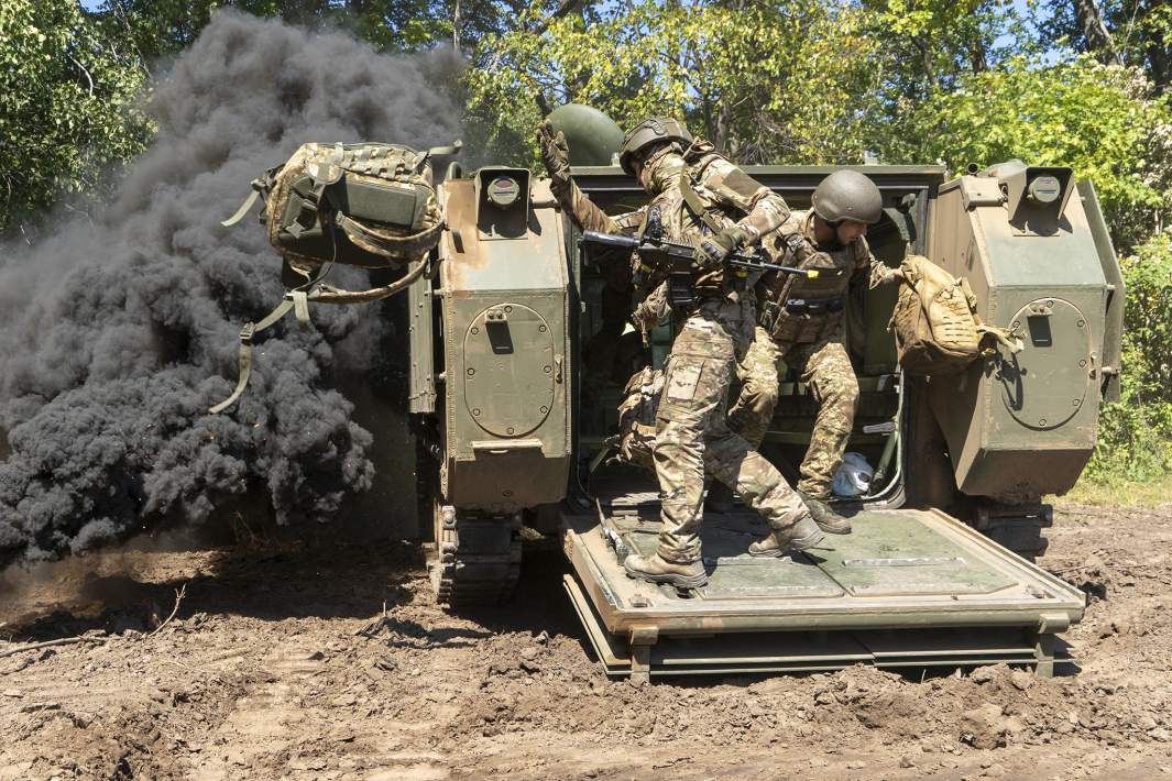 Военнослужащие ВСУ