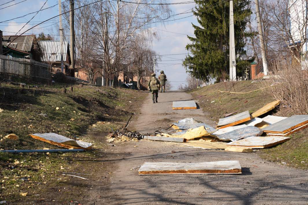 Приграничное село