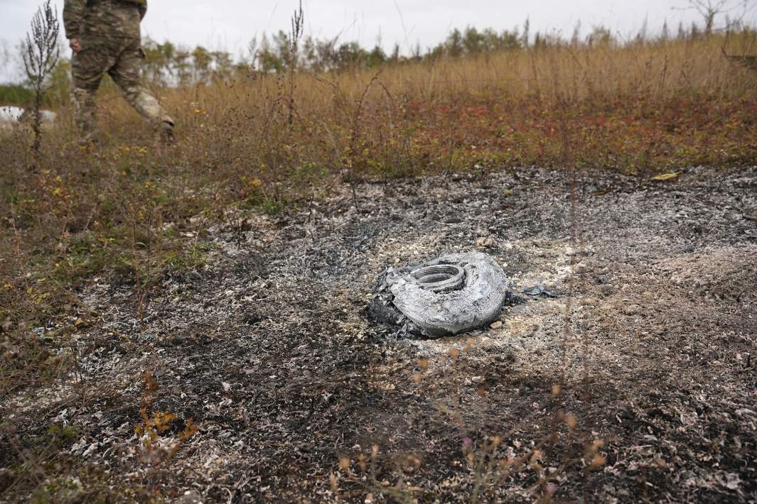 Все, что осталось от ТМ-62. Накладной заряд использовать не пришлось