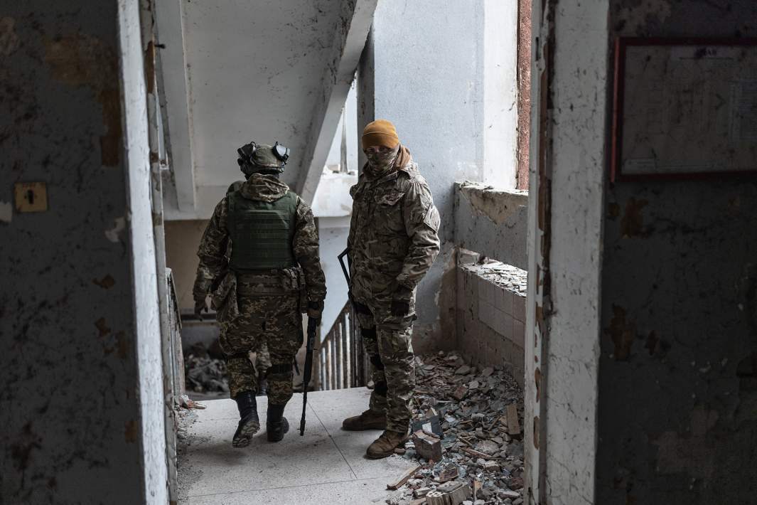 Военнослужащие ВСУ