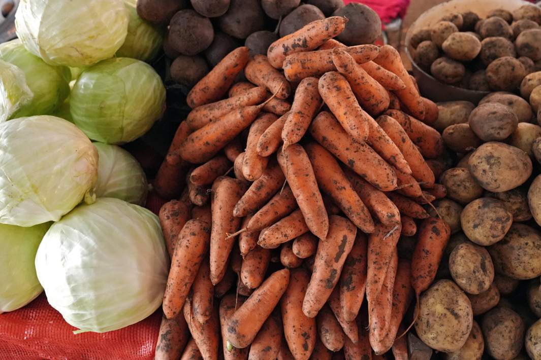 морковь и картофель