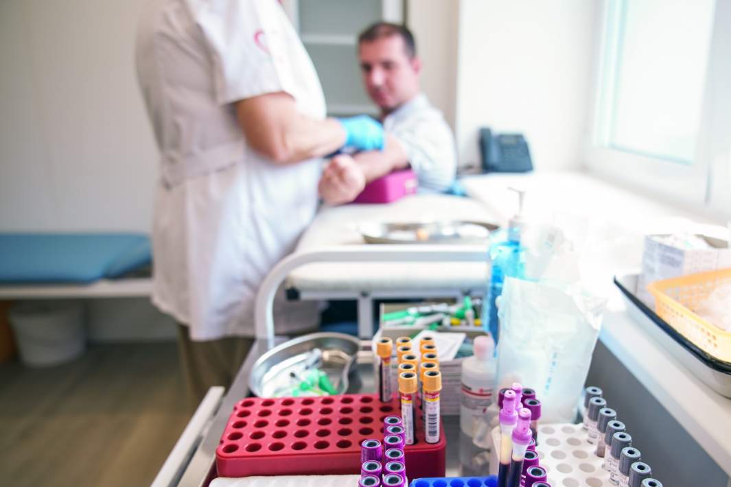 Кабинет для сдачи анализов в поликлинике