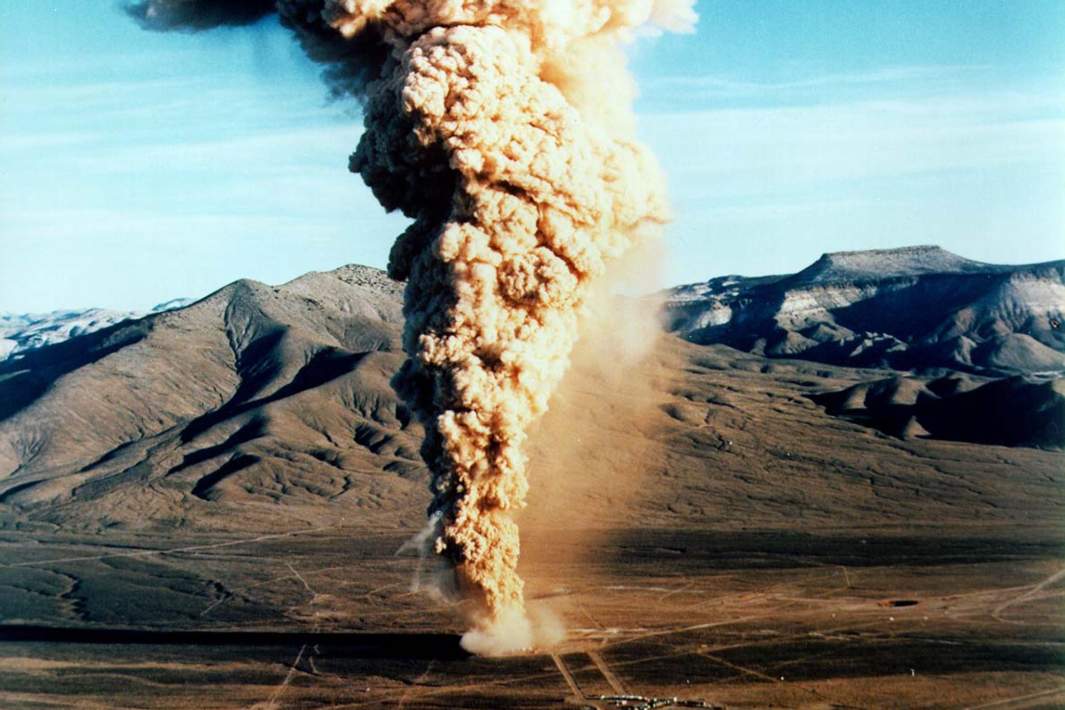 Случайный выброс радиоактивных материалов при подземном взрыве заряда Baneberry в 1970 году