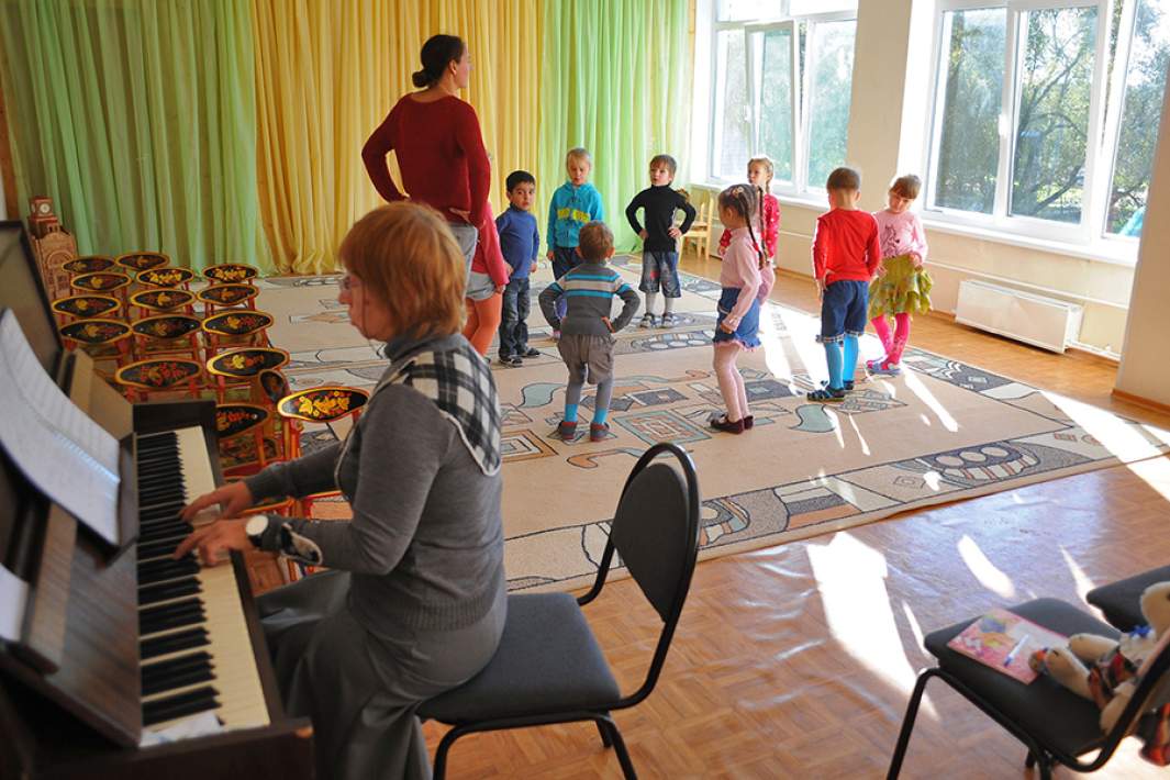 Воспитанники детского сада