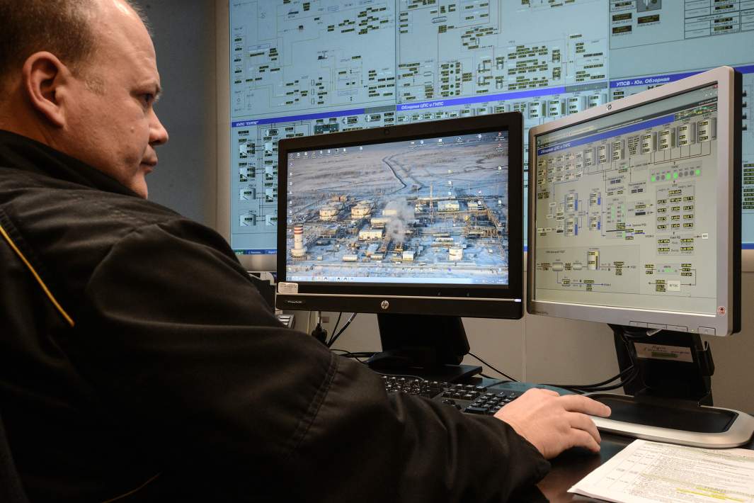 Диспетчерский пункт Ванкорского нефтегазового месторождения в Красноярском крае