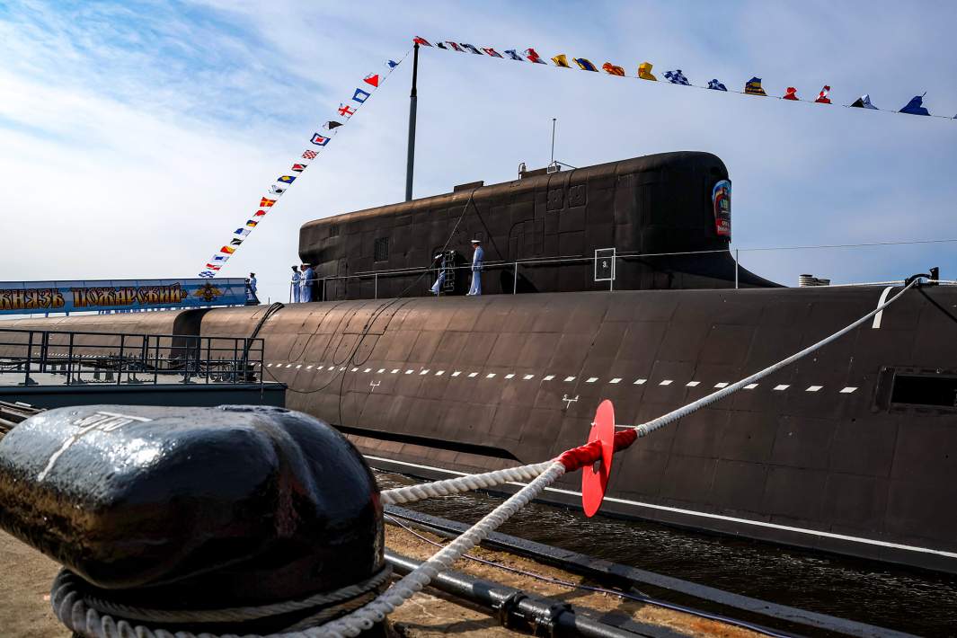 Подводная лодка в Северодвинске 