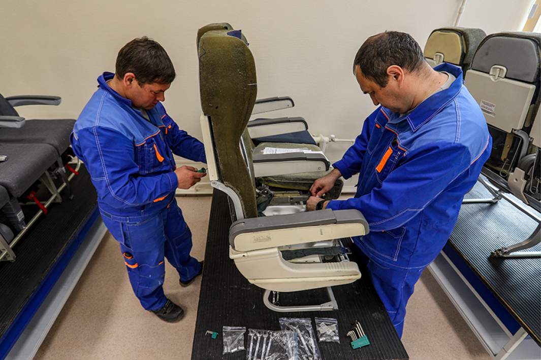 Техническое обслуживание самолета 