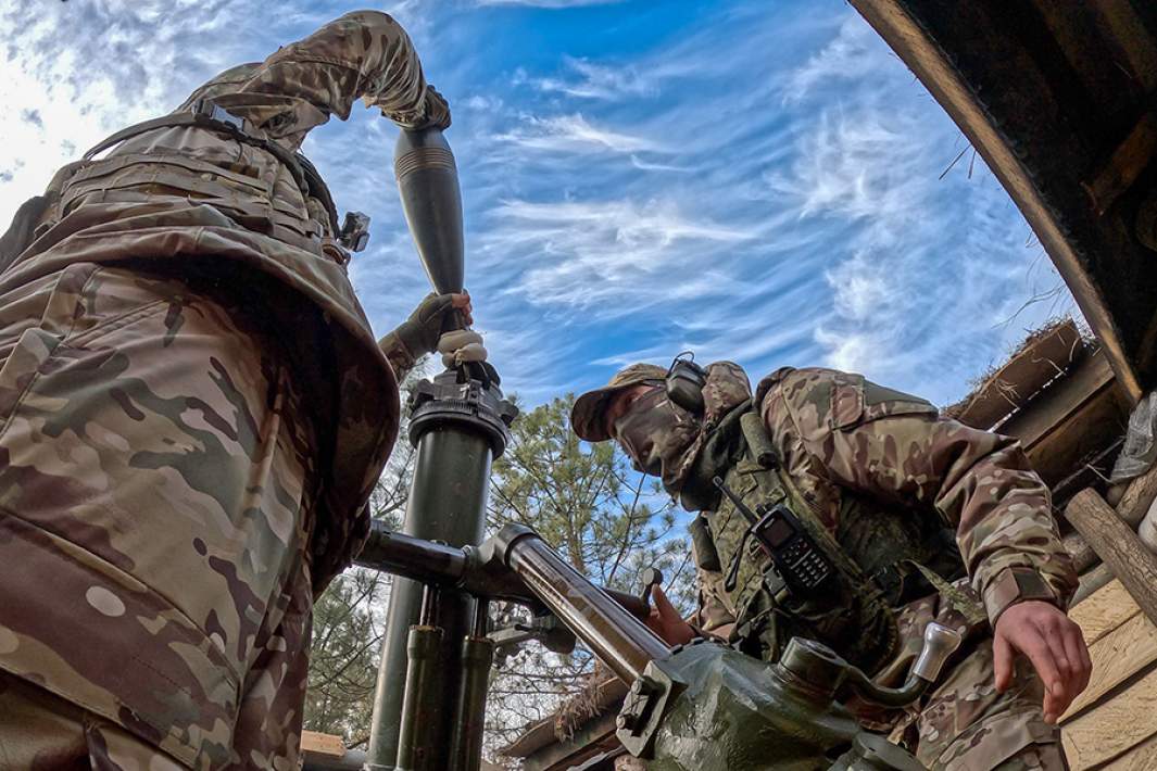 Минометный расчет