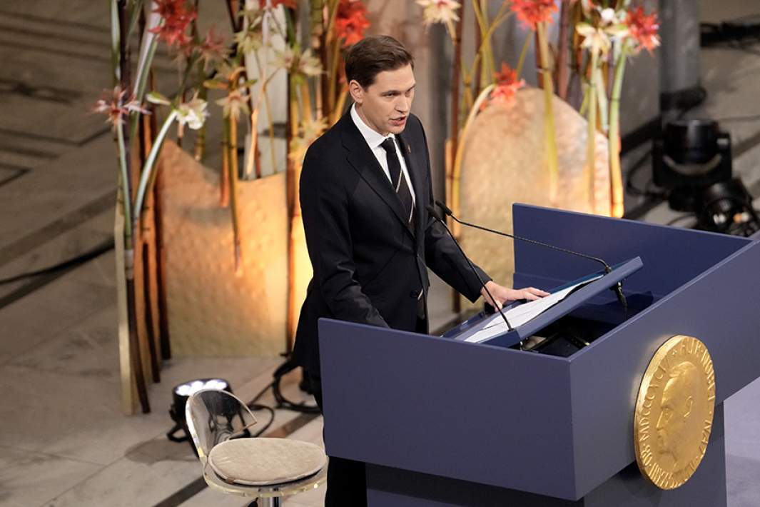 Глава Норвежского Нобелевского комитета Йорген Ватне Фриднес