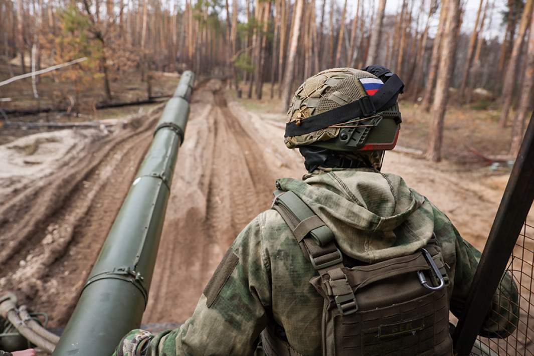 Боевая работа танкистов в зоне СВО