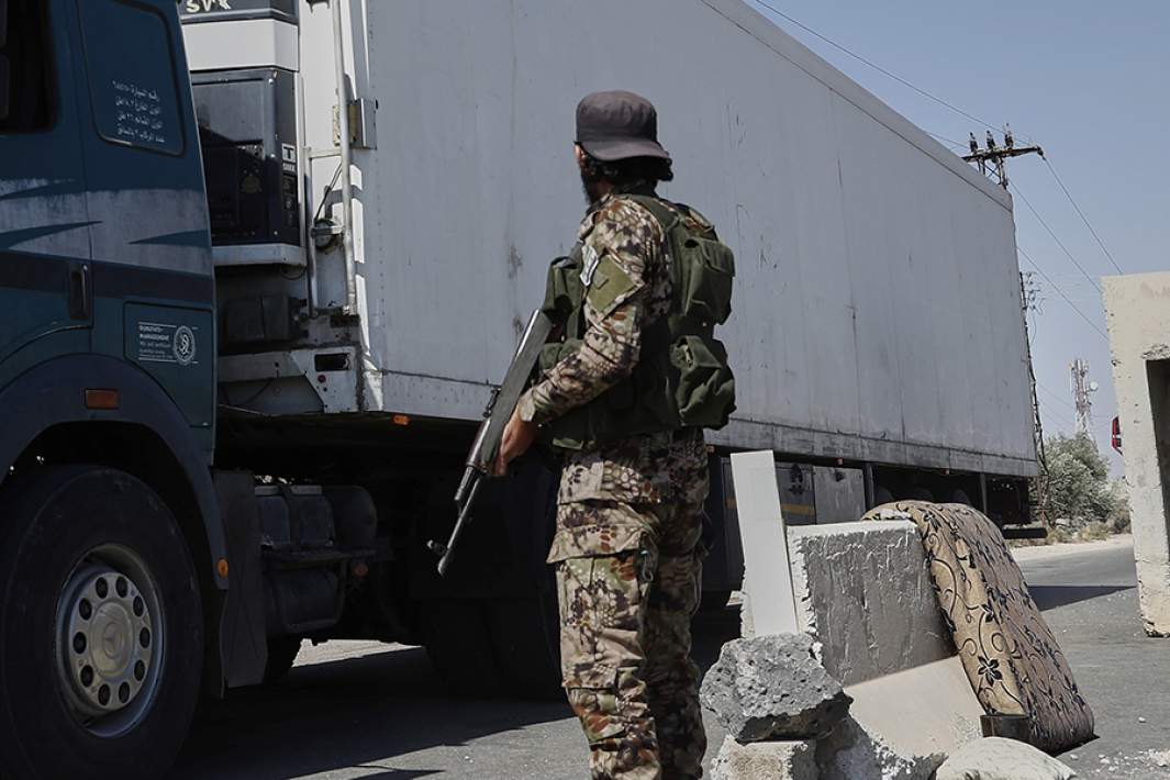 Блокпост в Сирии 