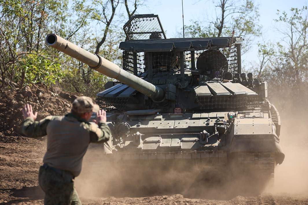 Подготовка танковых экипажей в ЛНР