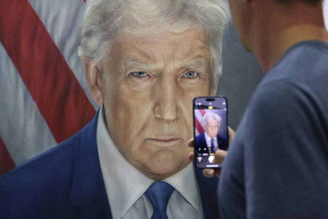 Портрет Дональда Трампа