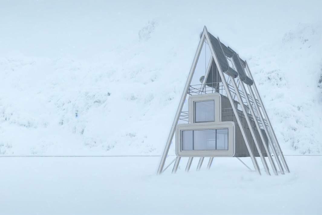 парящие дома